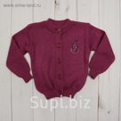 Джемпер для девочки "Пингвины", рост 86 см (48), цвет фуксия ДДД716006_М