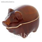 Горшочек для запекания "Свинья" 0,5 л