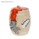 Копилка "Коты на бочке"