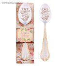 Ложка чайная "Дарья" в подарочной коробке