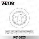 Диск тормозной задний MILES K010623