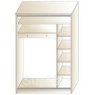 Шкаф-купе двухдверный 1300*450*2320 мм