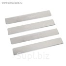 Накладки на пороги Dollex, Citroen C4 2013-, нержавеющая сталь, набор 4 шт.