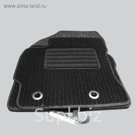 Коврики в салон для Fiat Ducato 2012-н.в., 2 шт., текстиль "Robust-Lux", черный