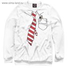 Свитшот женский "Рубашка и галстук", размер 5XL CST-905614