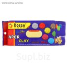 Масса для лепки - искусственная глина, 250 гр, цвет желтый