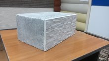 Полистиролбетонный блок с фасадом