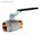 Кран шаровой  JIF, внутренняя/наружная резьба 3/4", ручка, никелированный