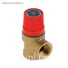 Клапан предохранительный ProFactor PF BS 576.15-2.5, 1/2", внутренняя/внутренняя, 2,5 bar