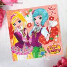 Фреска с блестками и фольгой "Роуз и Джой" + 9 цветов песка по 4 гр, блестки 2 гр, стэк