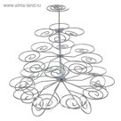 Подставка для пирожных 28,5x28,5x31 см "Кудряшка"