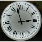 Часы башенные стрелочные односторонние с подсветкой диаметром 800 мм