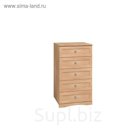 Комод Adele, 450х610х1070, дуб сонома