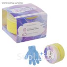 Подарочный набор "Сказочных мгновений": скраб для тела с ароматом бананового пудинга, варежка-мочалка