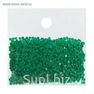Стразы для алмазной вышивки, 10 гр, не клеевые, круглые d=2,5мм 912 Emerald Green Med LT