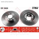 Диск тормозной TRW DF2809