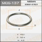 Кольцо глушителя Masuma MOS137