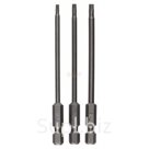 BS-N3ONSCH 89 Набор BOSCH из 3 отверток-насадок для шурупов с внутренним шлицем Torx (T), артикул 3165140390408BS