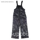 Полукомбинезон для мальчика "ДН", рост 98 см (28), цвет чёрный ДД-0707