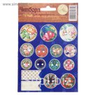 Чипборд для скрапбукинга "A la Russe ", 11 х 16 см