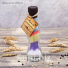 Бутылка декоративная "Резьба" h=16,5 см
