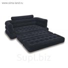 Диван-трансформер надувной, флок 193х221х66 см 68566NP INTEX