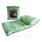 Одеяло Эконом Бамбук,Эвкалипт ЗИМА ТИК п/э ОБТПЭЗ-300  сумка, тик п/э ,120 гр