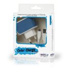 Сетевое зарядное устройство Smartbuy Color Charge Combo 5V 1A Usb Гнездо Кабель Microusb Синее Sbp 8070 200