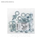 Гайка DIN985 TUNDRA krep, М16, с нейлоновым кольцом, оцинкованная, 1 кг