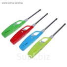 Зажигалка для газовой плиты, не заправлена, газ, 28 см, микс