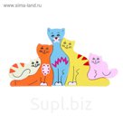 Пазл функциональный из массива дерева "Котята", 5 элементов