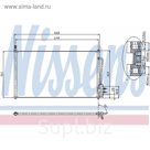 Радиатор кондиционера NISSENS 94432