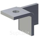 FUF 180°L/R Уголок соединительный 3D Фишер (fischer) для монтажного профиля FUS