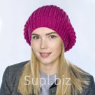 Шапка женская ДОЛЛИ 825828 цвет брусника р р 56 58