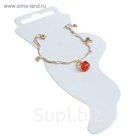 Браслет на ногу "Лёгкость" кубик, цвет МИКС