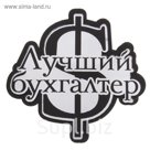 Магнит зеркальный "Лучший бухгалтер"