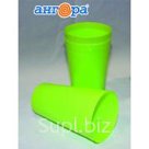 Стакан 0,4л салатовый *60 (Ангора)