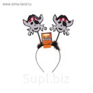 Карнавальный ободок" Пират", цвета МИКС