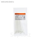 Хомуты нейлоновые TDM, 2.5х100 мм, белые, 25 шт, SQ0515-0303