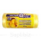 60л (15шт.) Стандарт ГОСТ рулон 14 мкм. голубой