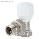 Клапан ручной STOUT, 1/2", терморегулирующий, угловой, SVR 0002 000015
