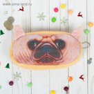 Кошелек "Мопсик" с ушками