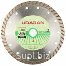 ZR-K-A Круг отрезной алмазный URAGAN "ТУРБО", для УШМ, 180х22,2мм