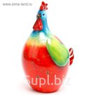 Садовая фигура "Петушок", красный
