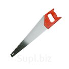 Ножовка по дереву, 400 мм, 7-8 TPI, зуб-2D, каленый зуб, линейка, двухком. рук. Sparta