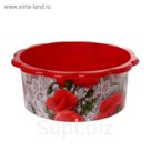 Таз 20 л "Маки люкс"