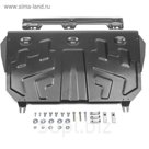 Защита картера и КПП Rival для Mazda 3 2013-н.в., 111.3823.1
