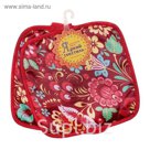 Кухонный набор "Collorista" "Русские мотивы" 17 х 17 см - 2 шт квадратные