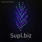 Светодиодный куст улич. 1,5 м, "Ежики", 84 LED, 220V, моргает RG/RB