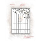 Кованая оконная решетка 41